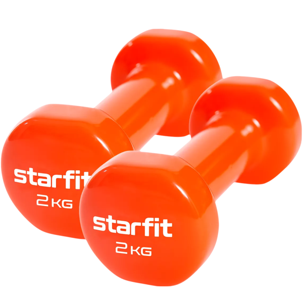 Винировый гантель STARFIT 2кг